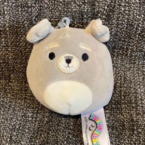 Shaun the Schnauzer Squishmallow Clip